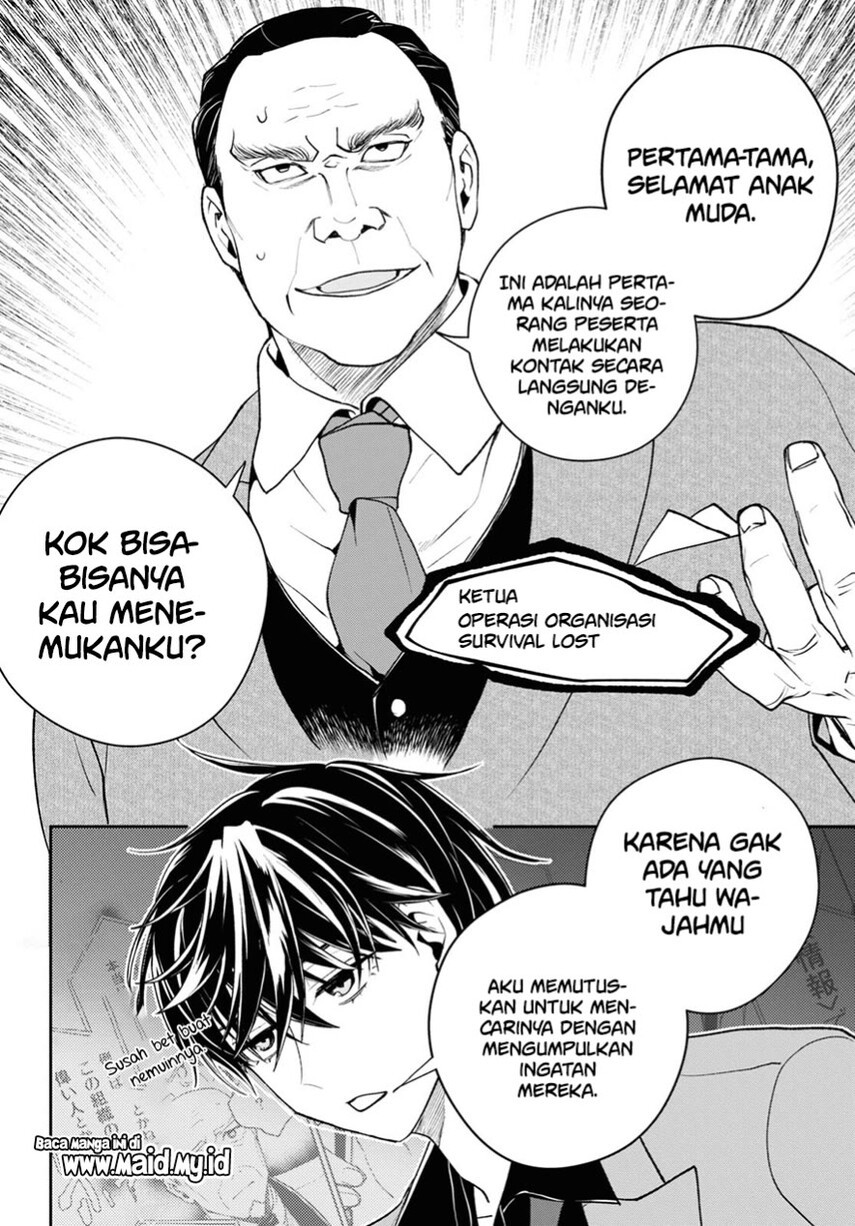Isekai Kaeri no Moto Yuusha desu ga, Death Game ni Makikomaremashita chapter 7