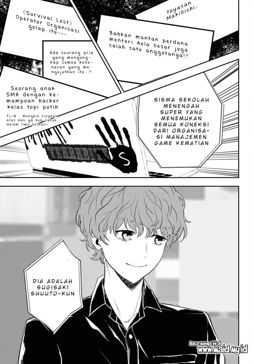 Isekai Kaeri no Moto Yuusha desu ga, Death Game ni Makikomaremashita Chapter 08 Bahasa Indonesia