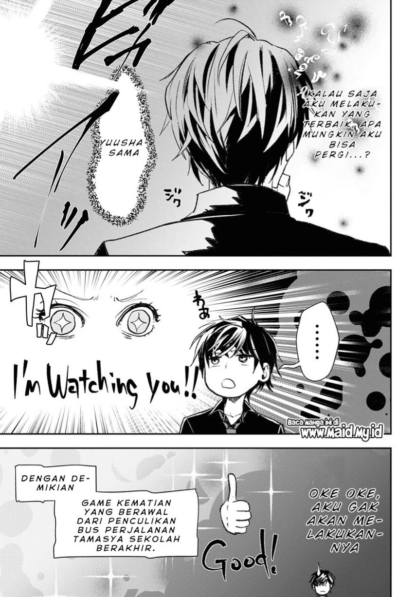 Isekai Kaeri no Moto Yuusha desu ga, Death Game ni Makikomaremashita Chapter 08 Bahasa Indonesia