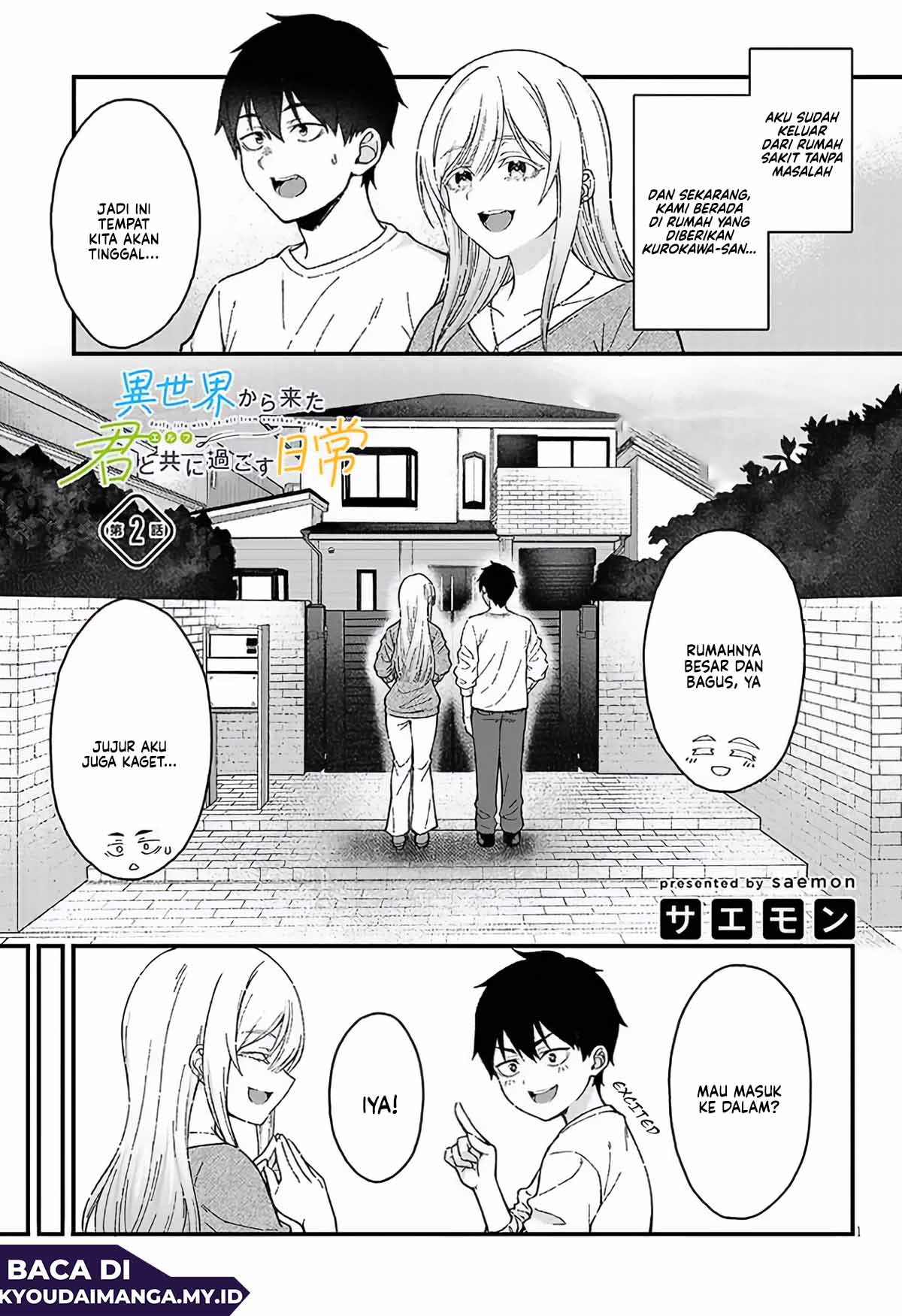 Isekai Kara Kita Elf to Tomo ni Sugosu Nichijou chapter 2