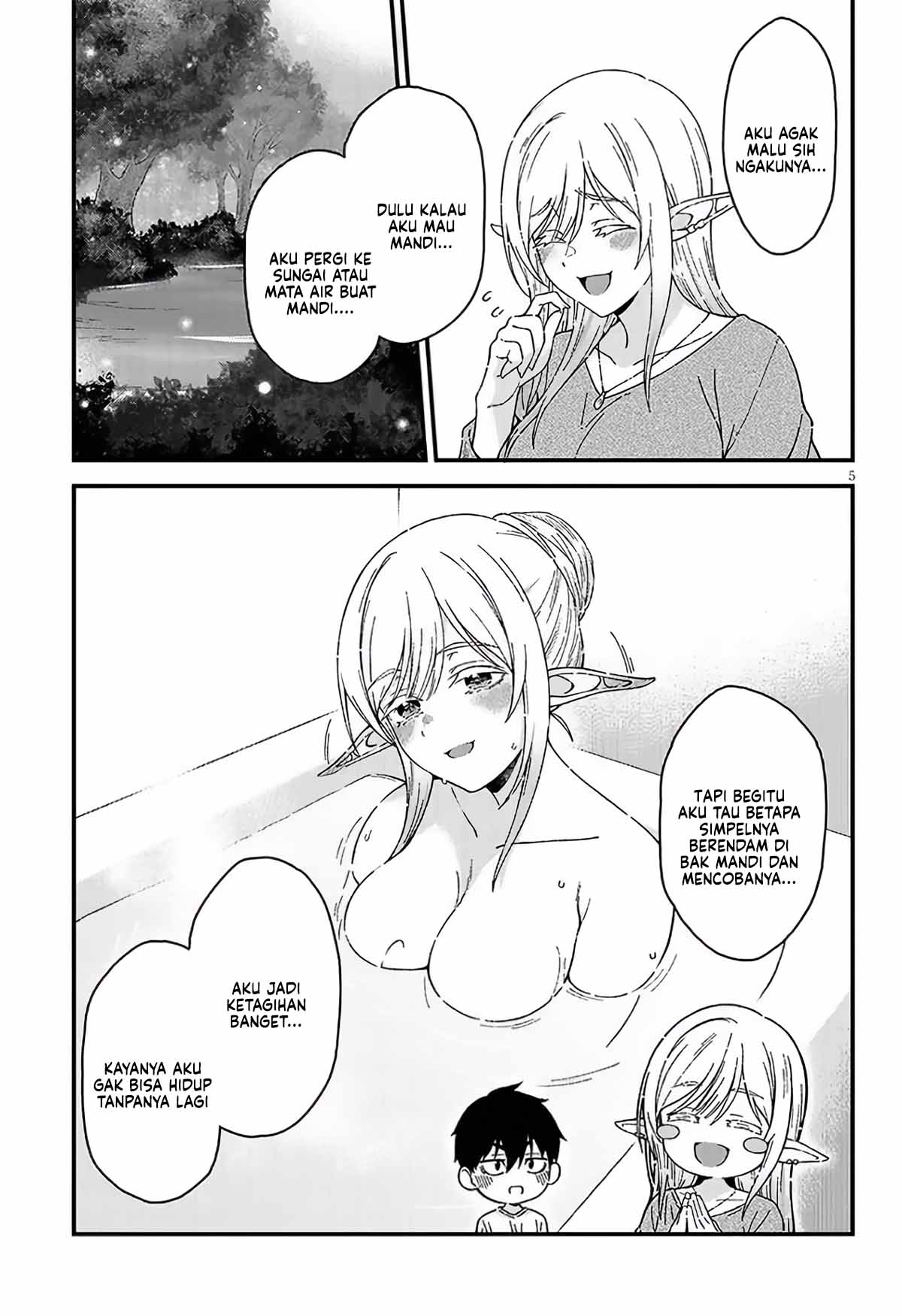 Isekai Kara Kita Elf to Tomo ni Sugosu Nichijou chapter 2