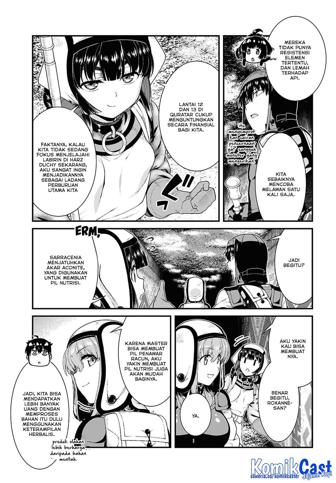 Isekai Meikyuu de Harem wo chapter 96