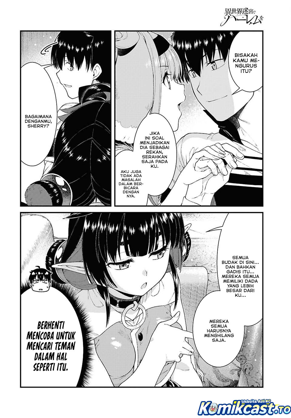 Isekai Meikyuu de Harem wo chapter 102