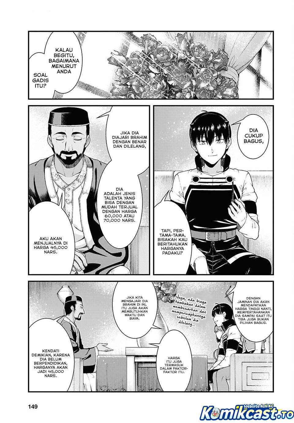 Isekai Meikyuu de Harem wo chapter 102