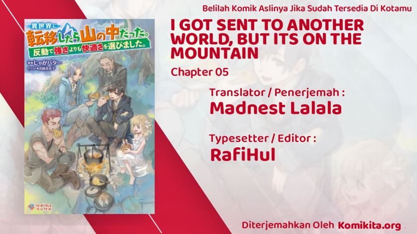 Isekai Ni Teni Shitara Yama No Naka Datta. Handou De Tsuyo Sayor Chapter 05 Bahasa Indonesia