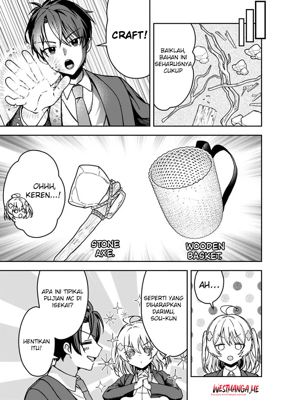 Isekai Rakuraku Mujintou Life: Class Ten’i de Craft Ability o Eranda Ore Dake ga, Bishoujo Tachi to Slow Life o Okureru-ppoi chapter 2