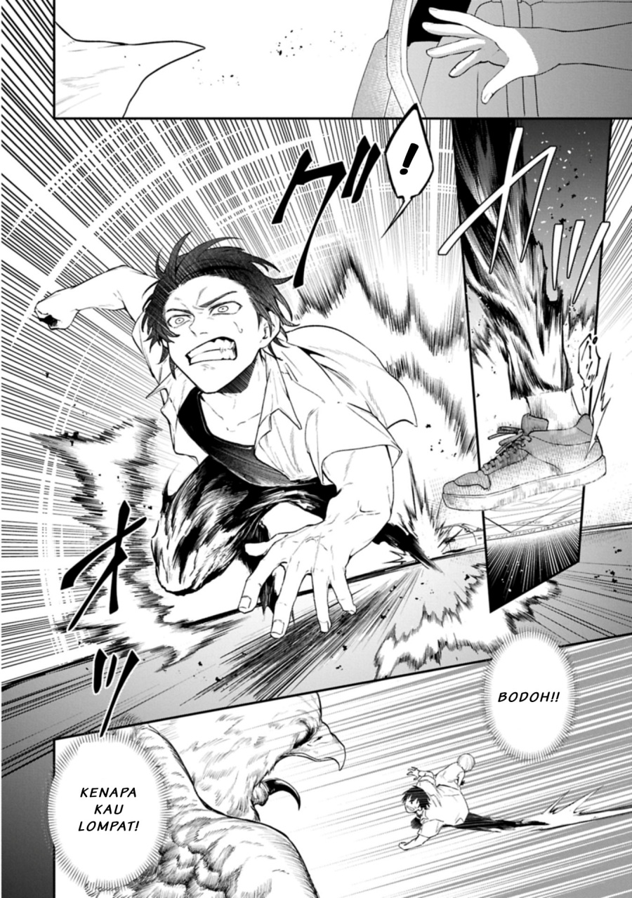 Isekai Summoner, Shinwa no Kaibutsu-tachi to Gendai de Musou suru: Uragirareta Moto Eiyuu wa, Aikasaname na Nakama to Heiwa ni Kurashitai Chapter 01 Bahasa Indonesia