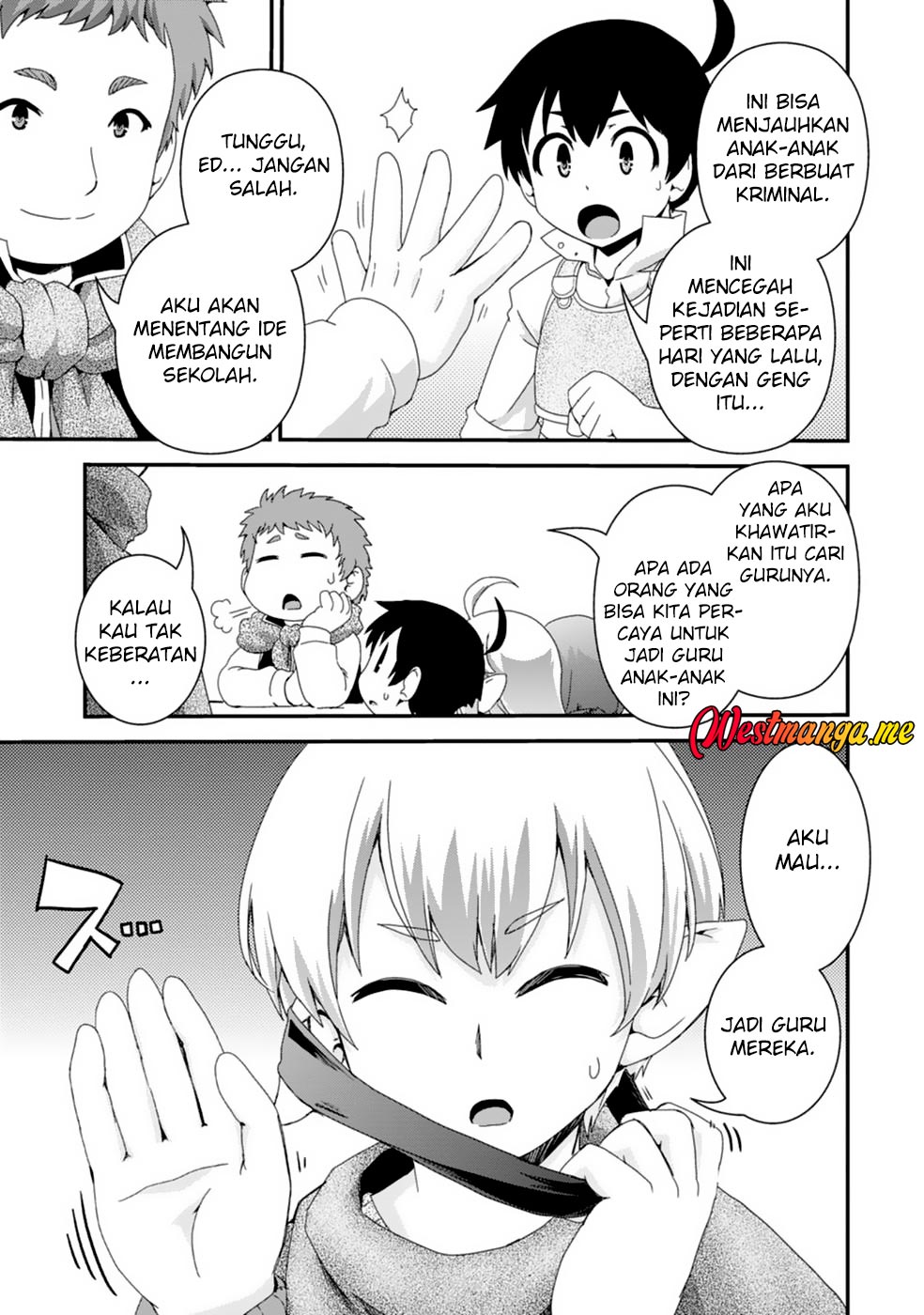 Isekai Tensei Slum Machi kara no Nariagari – Saishuya Ryou wo shite Gohan Tabete Slow Life surun da Chapter 11 Bahasa Indonesia