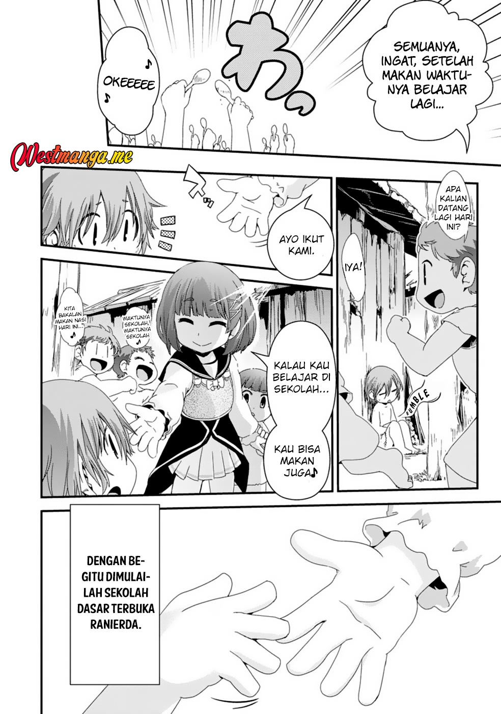 Isekai Tensei Slum Machi kara no Nariagari – Saishuya Ryou wo shite Gohan Tabete Slow Life surun da Chapter 11 Bahasa Indonesia
