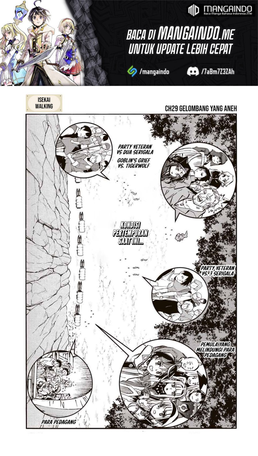Isekai Walking Chapter 29 Bahasa Indonesia