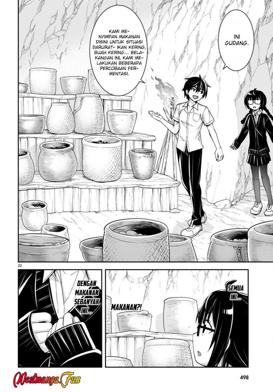 Isekai Yurutto Survival Seikatsu: Gakkou no Minna to Isekai no Mujintou ni Tenishitakedo Ore Dake Rakushou desu chapter 28