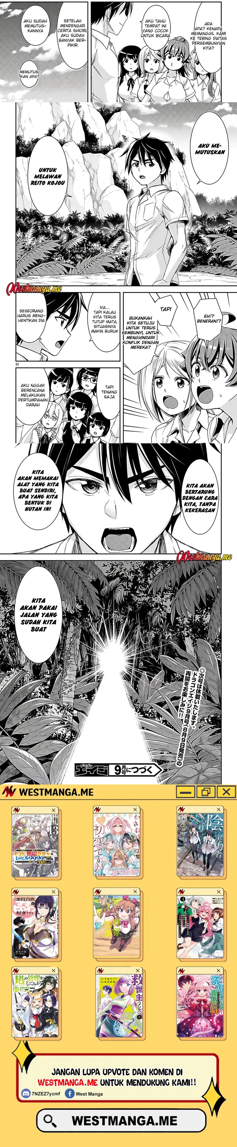 Isekai Yurutto Survival Seikatsu: Gakkou no Minna to Isekai no Mujintou ni Tenishitakedo Ore Dake Rakushou desu chapter 30