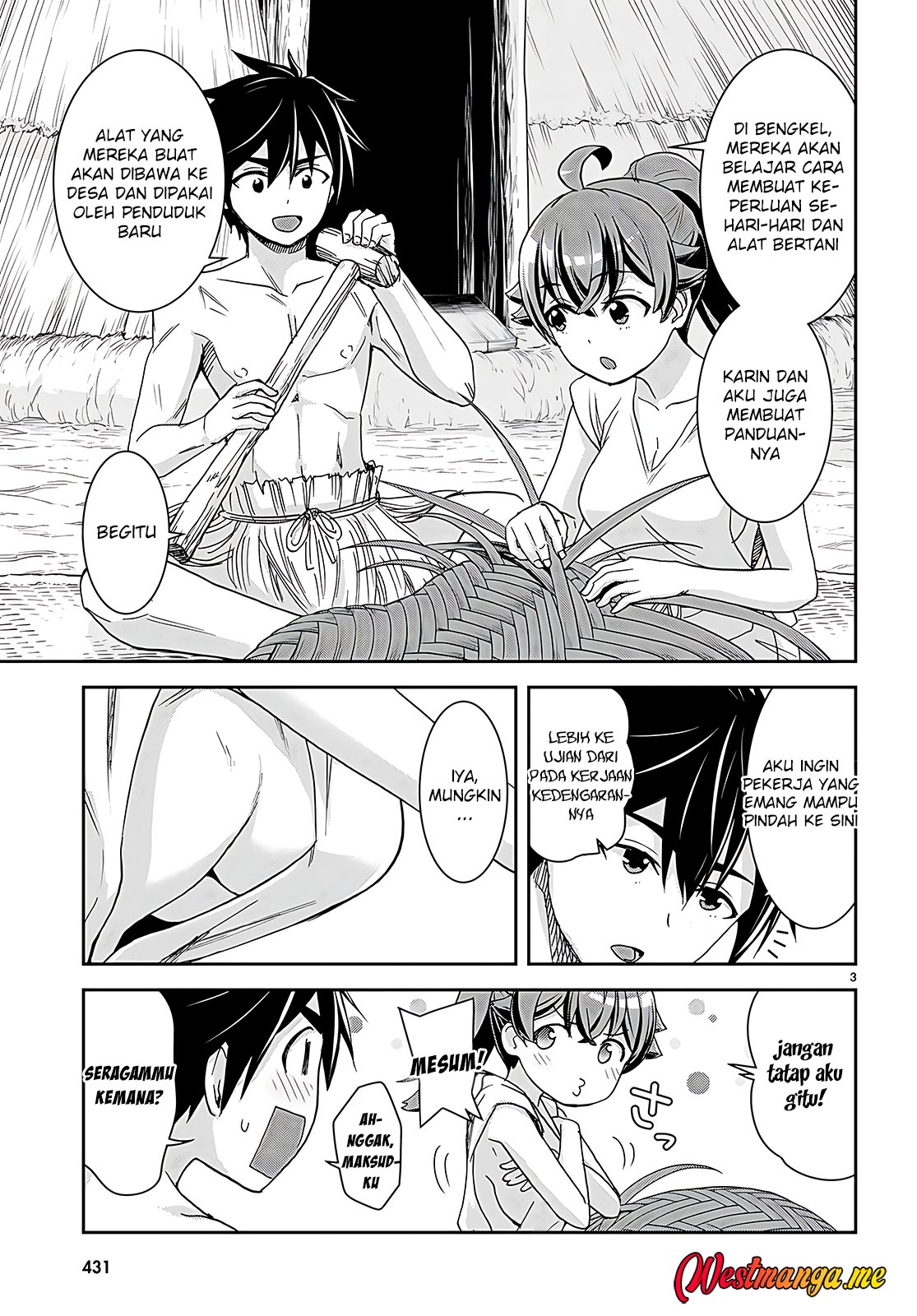 Isekai Yurutto Survival Seikatsu Chapter 35 Bahasa Indonesia