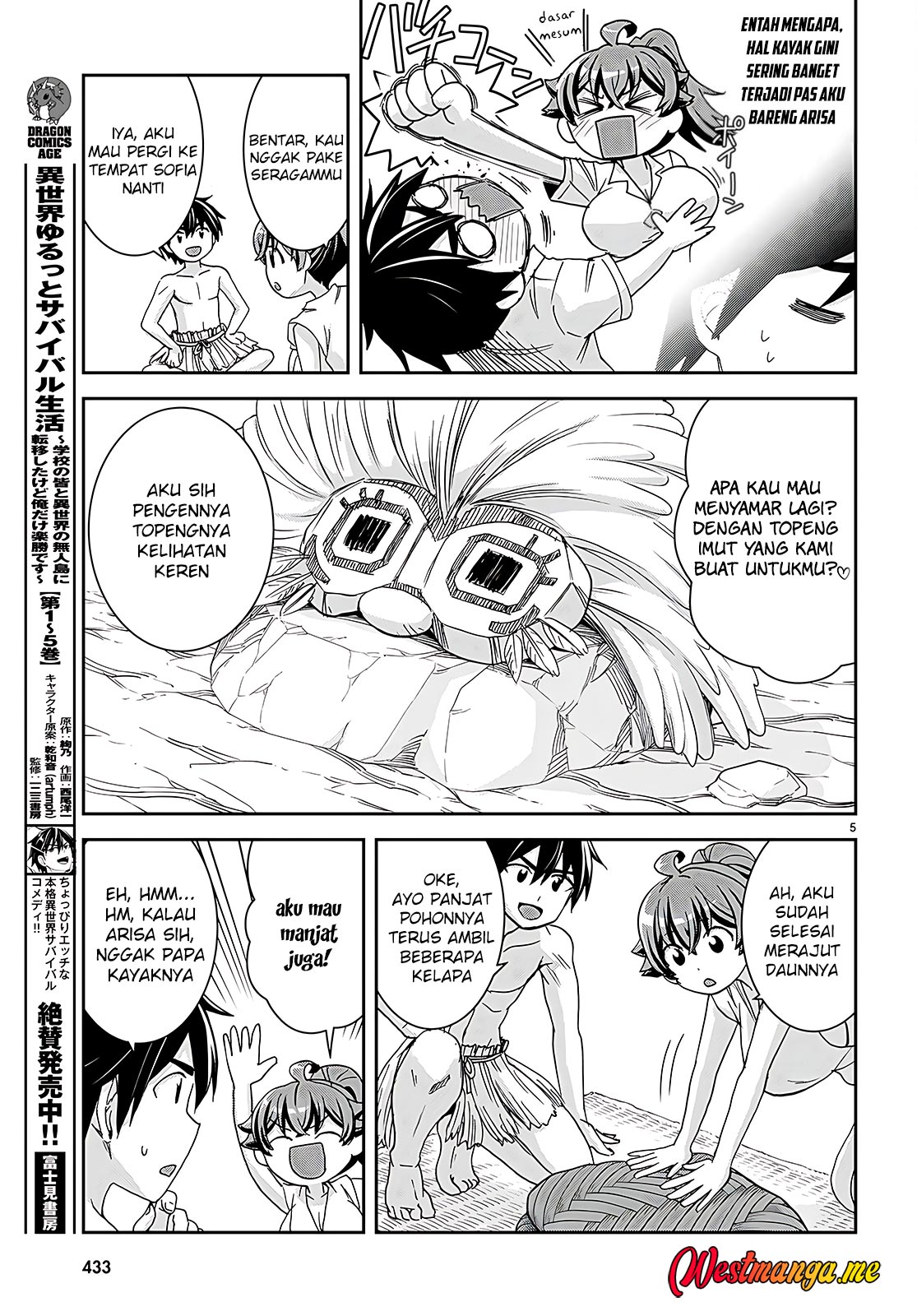 Isekai Yurutto Survival Seikatsu Chapter 35 Bahasa Indonesia