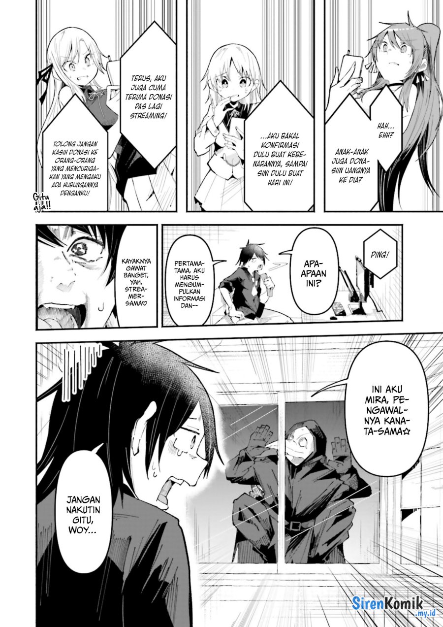 Isekai de Haishin Katsudou wo Shitara Tairyou no Yandere Shinja wo Umidashite Shimatta Ken Chapter 25 Bahasa Indonesia