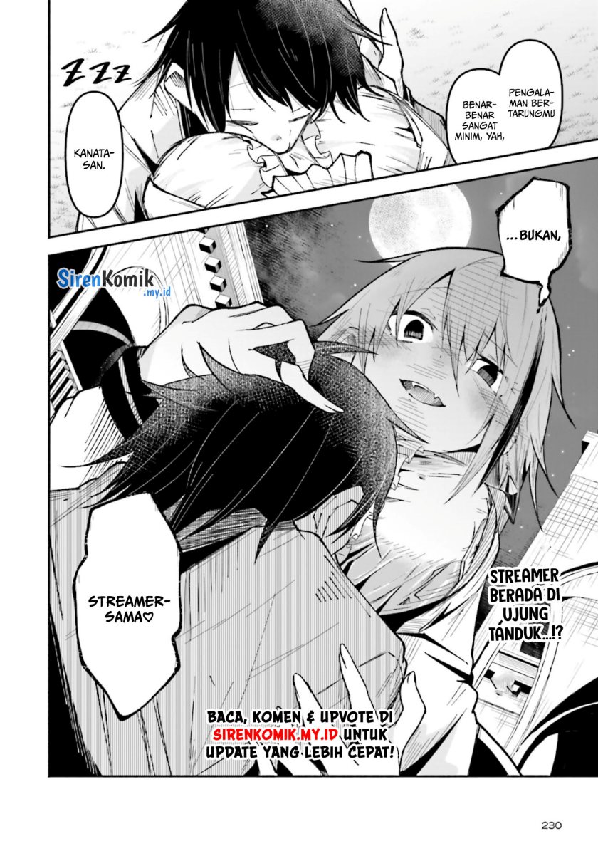 Isekai de Haishin Katsudou wo Shitara Tairyou no Yandere Shinja wo Umidashite Shimatta Ken Chapter 33 Bahasa Indonesia