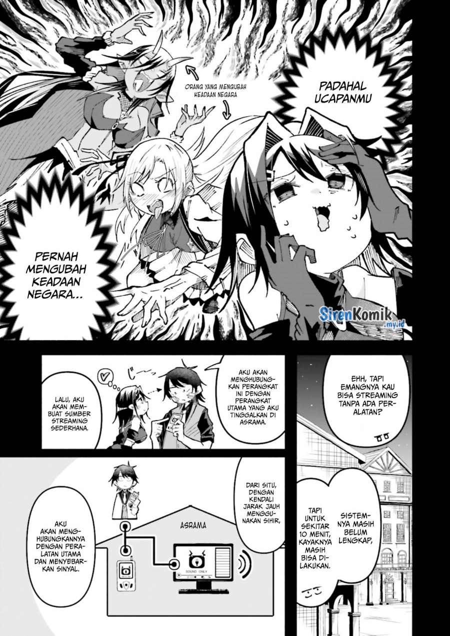 Isekai de Haishin Katsudou wo Shitara Tairyou no Yandere Shinja wo Umidashite Shimatta Ken chapter 39