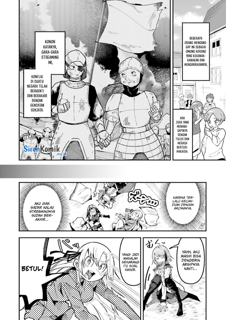 Isekai de Haishin Katsudou wo Shitara Tairyou no Yandere Shinja wo Umidashite Shimatta Ken chapter 39