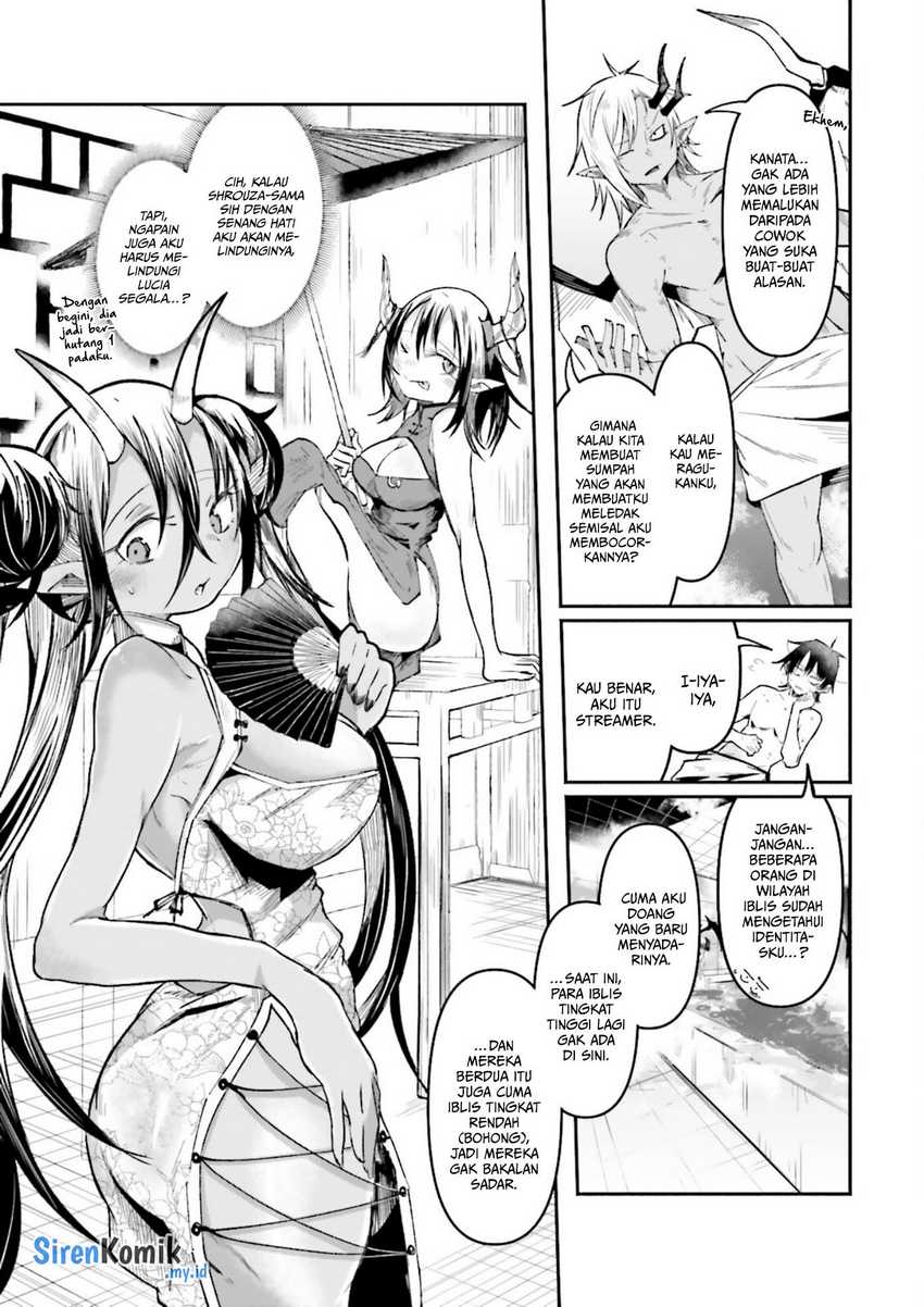 Isekai de Haishin Katsudou wo Shitara Tairyou no Yandere Shinja wo Umidashite Shimatta Ken Chapter 43 Bahasa Indonesia