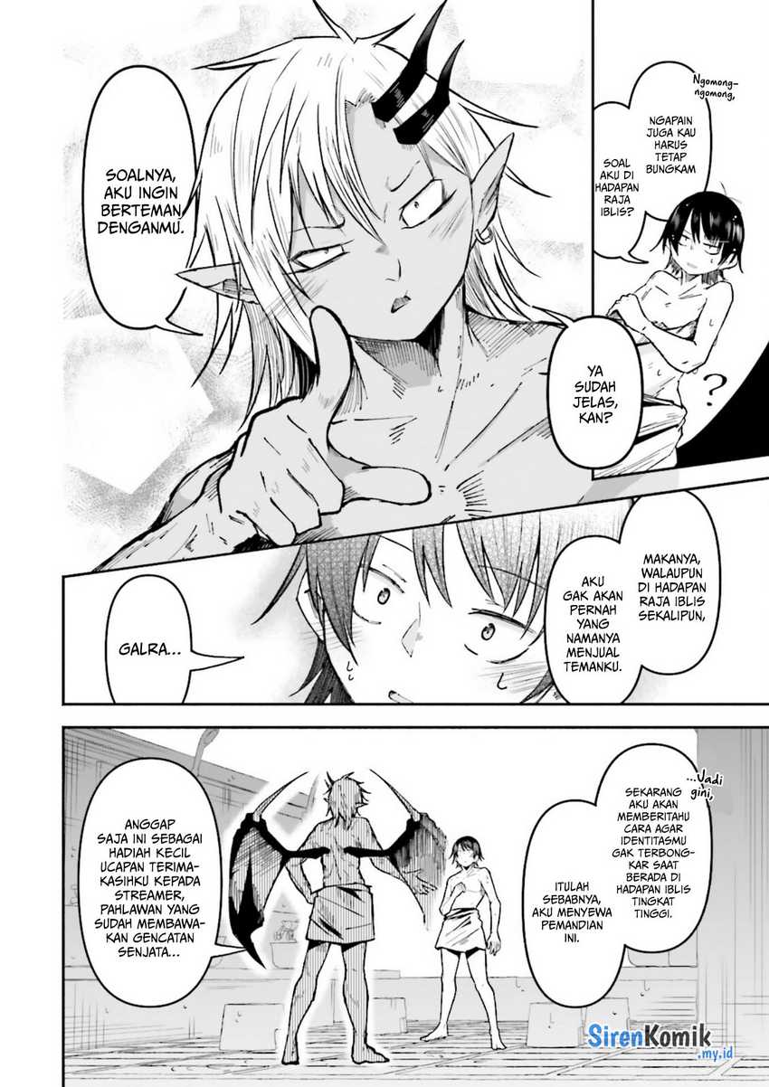 Isekai de Haishin Katsudou wo Shitara Tairyou no Yandere Shinja wo Umidashite Shimatta Ken Chapter 43 Bahasa Indonesia