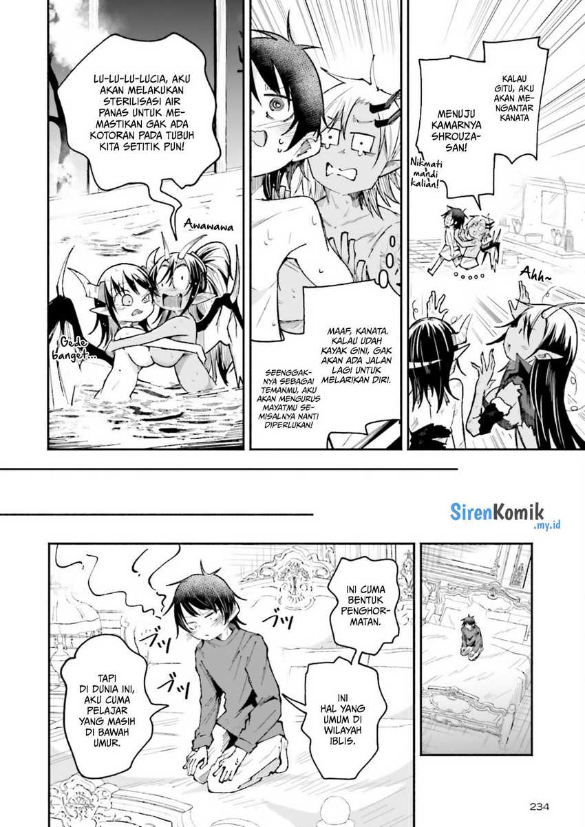 Isekai de Haishin Katsudou wo Shitara Tairyou no Yandere Shinja wo Umidashite Shimatta Ken Chapter 43 Bahasa Indonesia