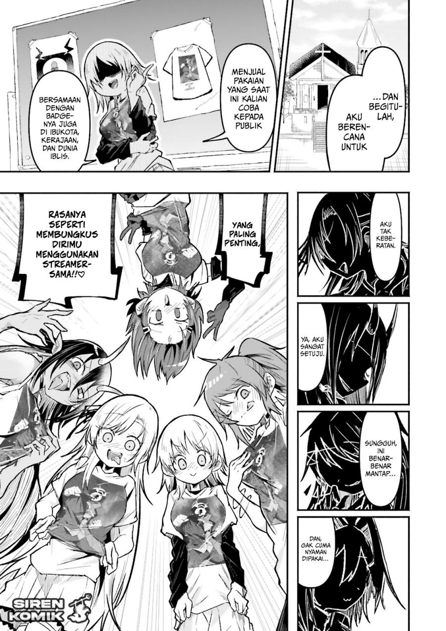 Isekai de Haishin Katsudou wo Shitara Tairyou no Yandere Shinja wo Umidashite Shimatta Ken Chapter 48 Bahasa Indonesia