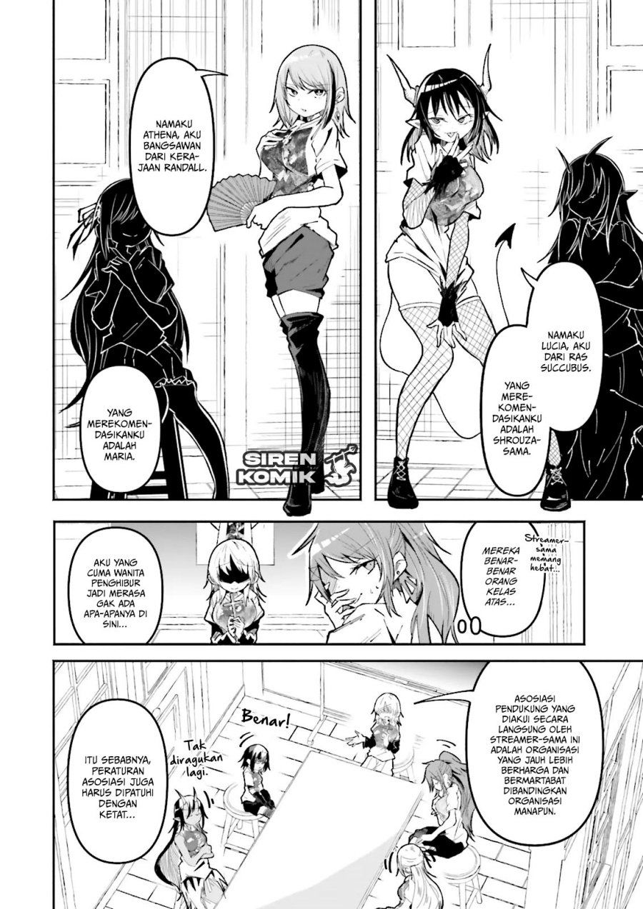 Isekai de Haishin Katsudou wo Shitara Tairyou no Yandere Shinja wo Umidashite Shimatta Ken Chapter 48 Bahasa Indonesia