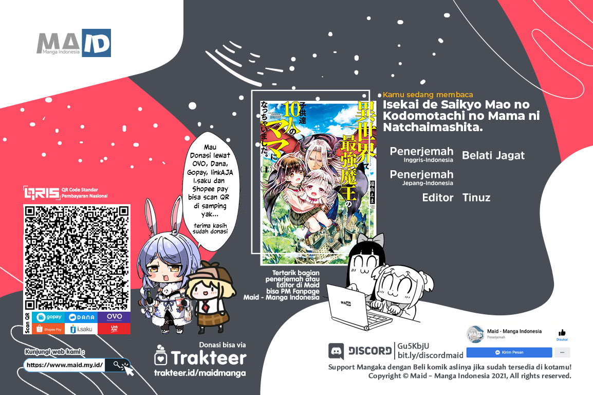Isekai de Saikyo Mao no Kodomotachi no Mama ni Natchaimashita chapter 5