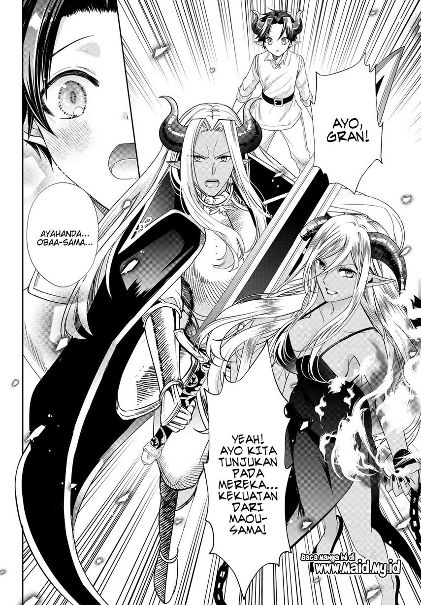 Isekai de Saikyo Mao no Kodomotachi no Mama ni Natchaimashita Chapter 40 Bahasa Indonesia