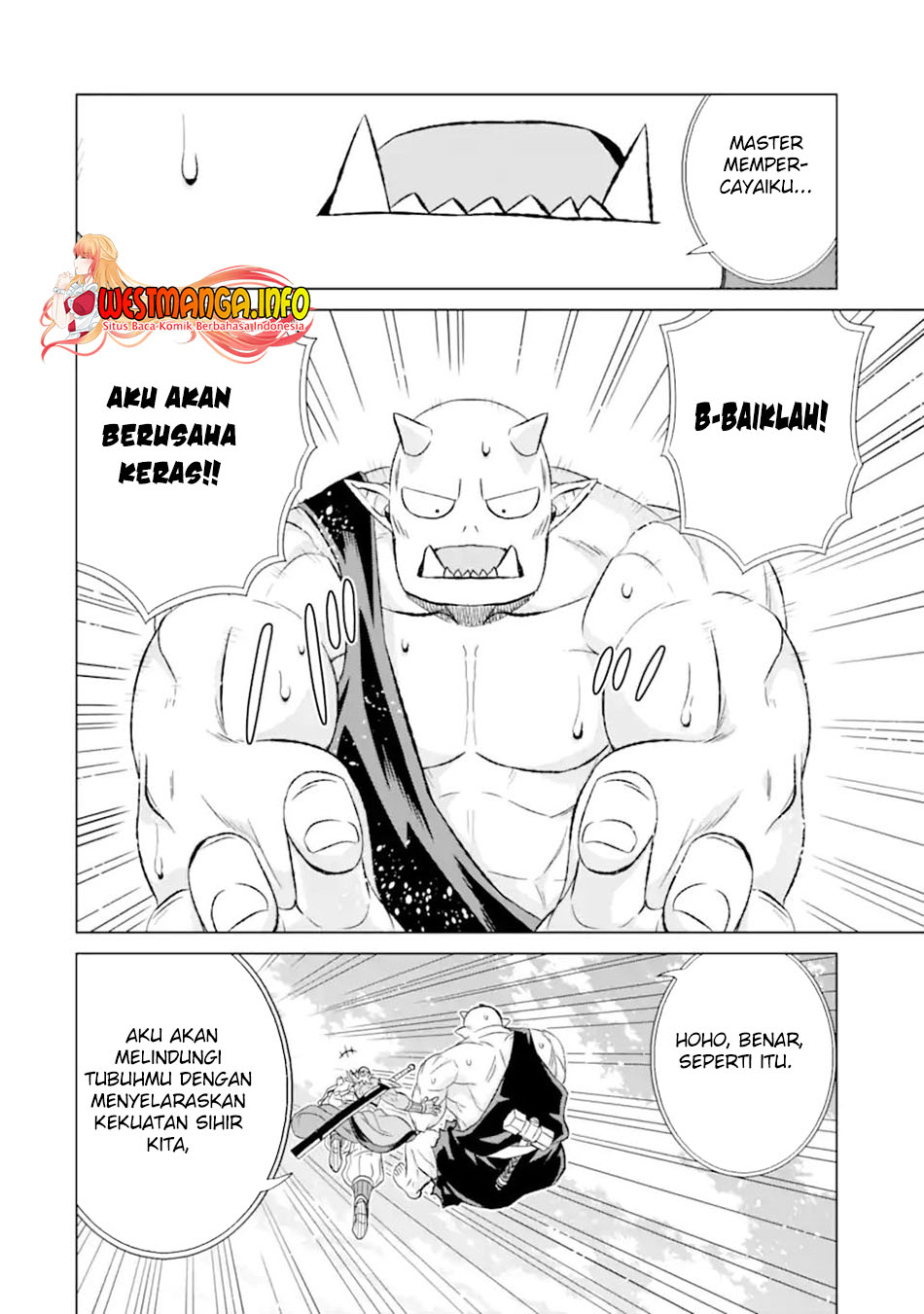 Isekai de Tadahitori no Mamono Tsukai ~ Tenshoku Shitara Maou ni Machigawa Remashita Chapter 36.1 Bahasa Indonesia