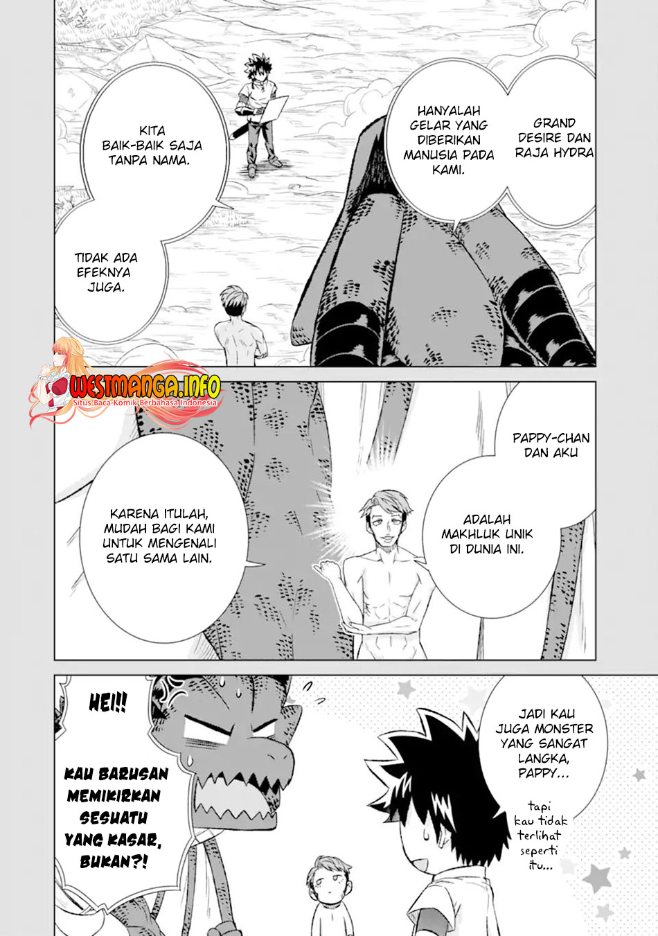 Isekai de Tadahitori no Mamono Tsukai ~ Tenshoku Shitara Maou ni Machigawa Remashita Chapter 37.1 Bahasa Indonesia