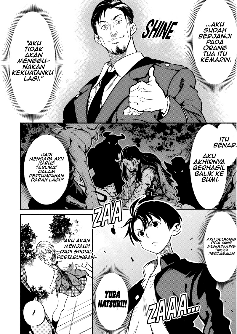 Isekai kara Kikan Shitara Chikyuu mo Kanari Fantajii Deshita. Ato, Makeheroin-domo Kocchi Minna. Chapter 02.2 Bahasa Indonesia