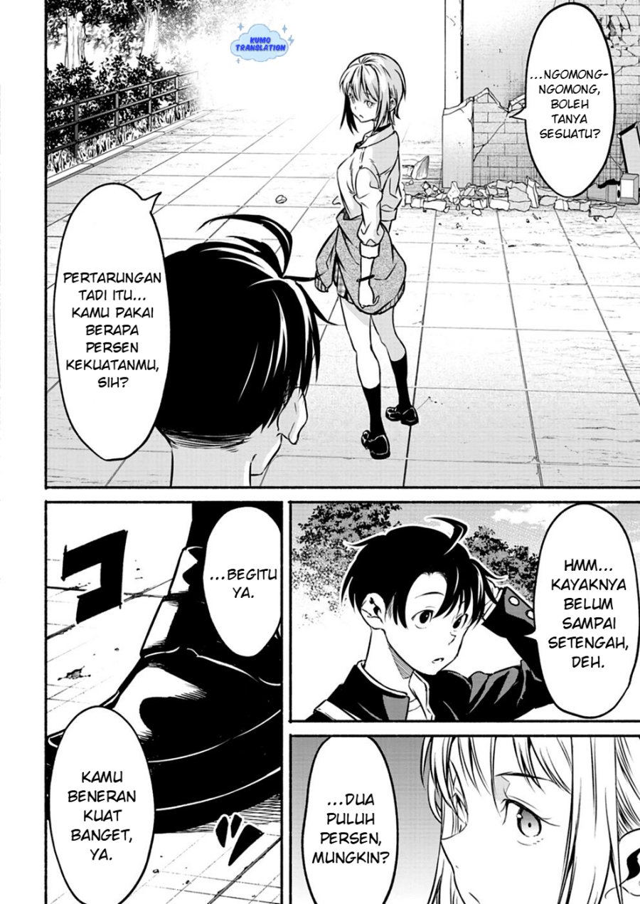 Isekai kara Kikan Shitara Chikyuu mo Kanari Fantajii Deshita. Ato, Makeheroin-domo Kocchi Minna. Chapter 03 Bahasa Indonesia