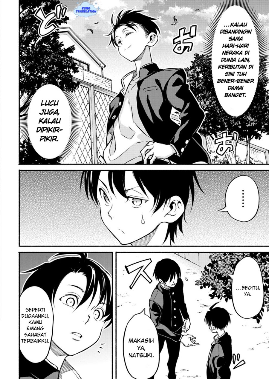 Isekai kara Kikan Shitara Chikyuu mo Kanari Fantajii Deshita. Ato, Makeheroin-domo Kocchi Minna. Chapter 03 Bahasa Indonesia