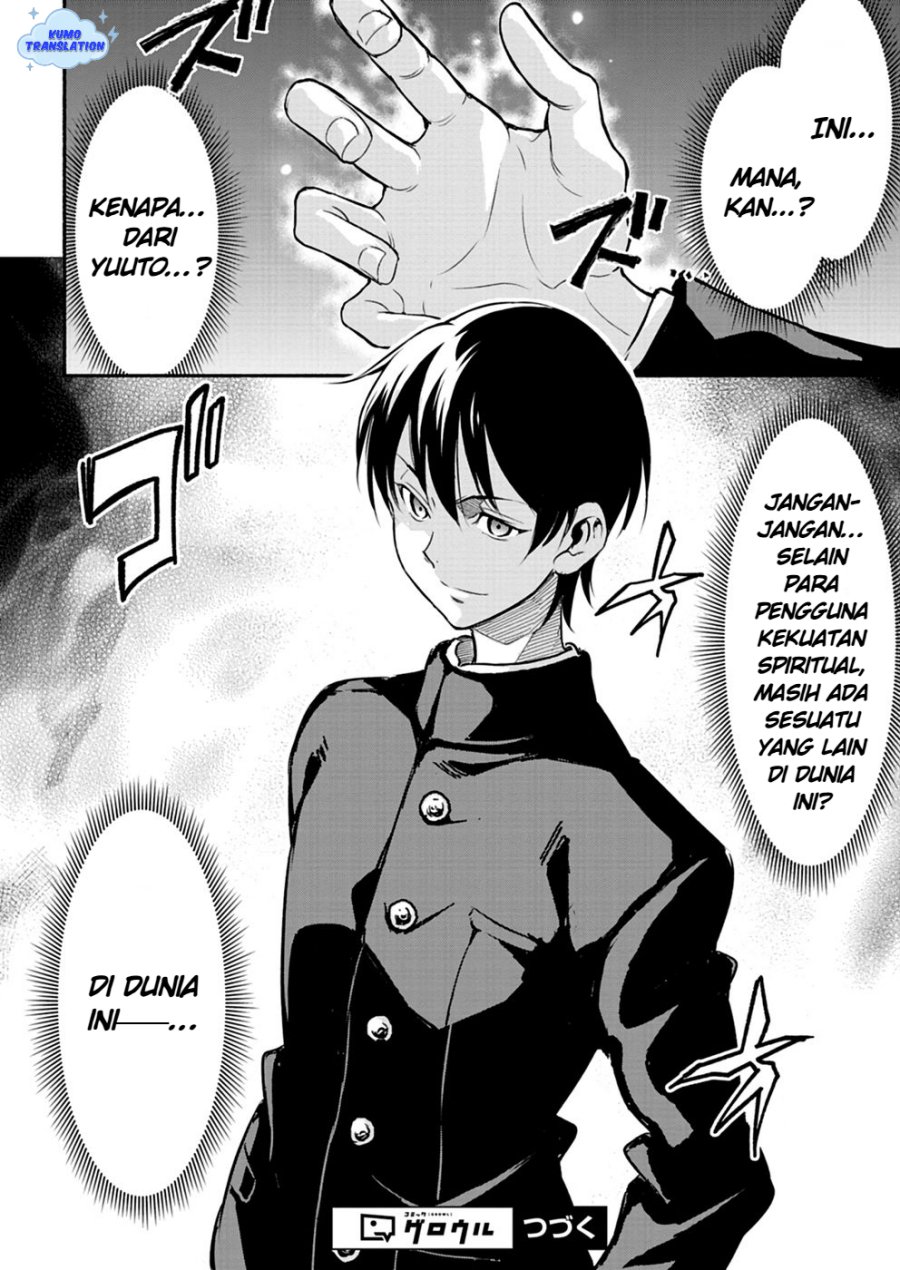 Isekai kara Kikan Shitara Chikyuu mo Kanari Fantajii Deshita. Ato, Makeheroin-domo Kocchi Minna. Chapter 03 Bahasa Indonesia