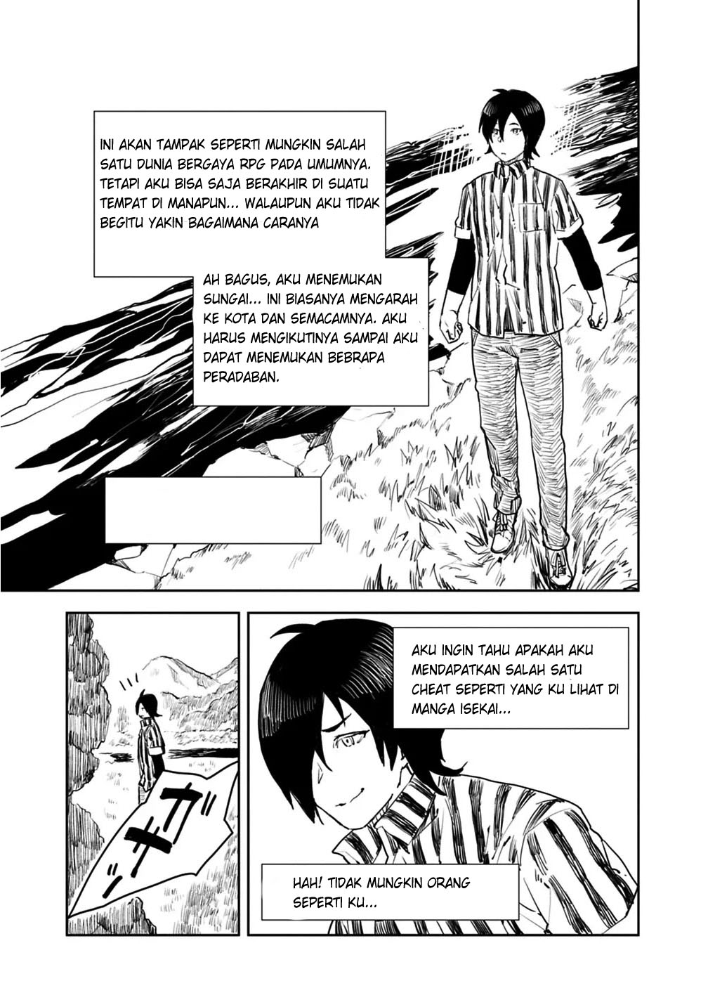Isekai ni Kita Boku wa Kiyoubinbode Subaya-sa Tayorina Tabi o Suru chapter 1