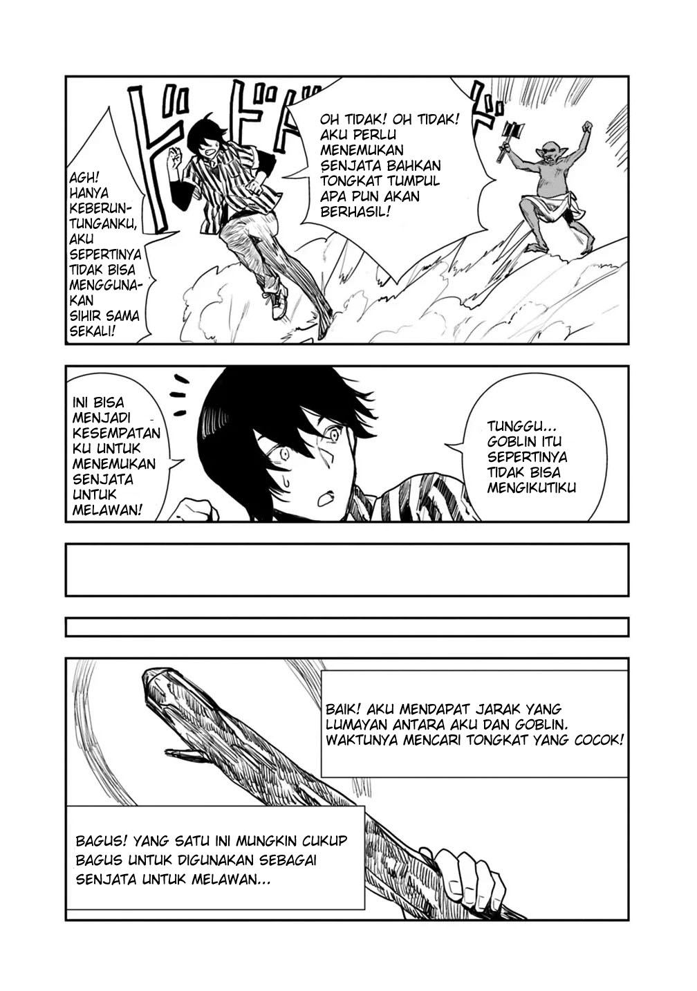 Isekai ni Kita Boku wa Kiyoubinbode Subaya-sa Tayorina Tabi o Suru chapter 1
