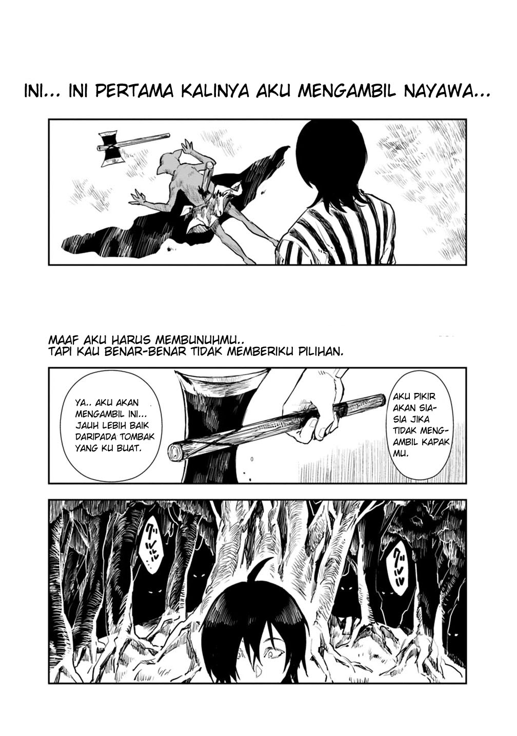 Isekai ni Kita Boku wa Kiyoubinbode Subaya-sa Tayorina Tabi o Suru chapter 1