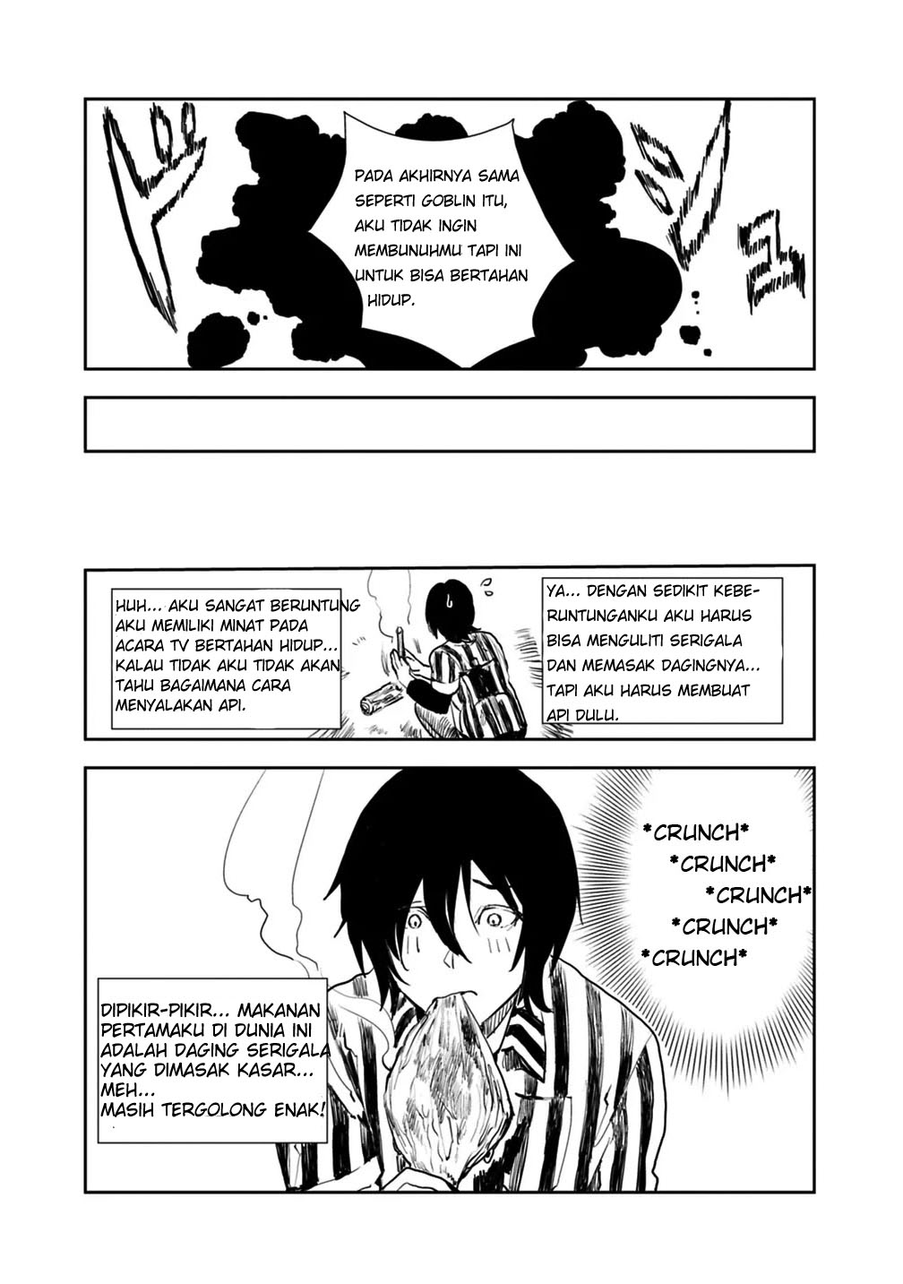Isekai ni Kita Boku wa Kiyoubinbode Subaya-sa Tayorina Tabi o Suru chapter 1