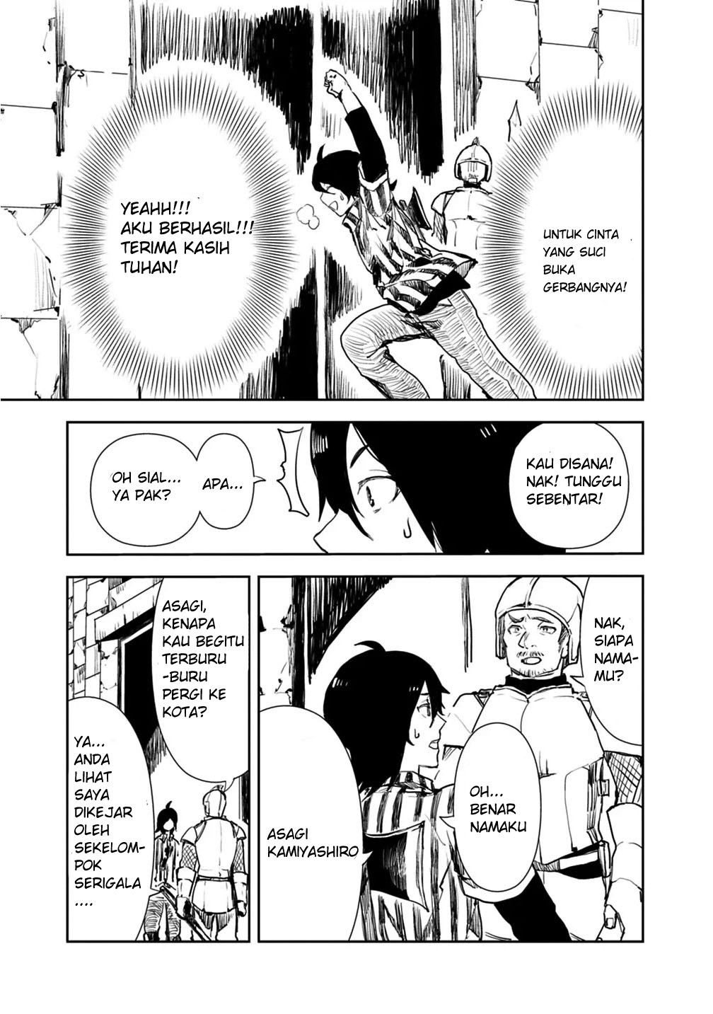 Isekai ni Kita Boku wa Kiyoubinbode Subaya-sa Tayorina Tabi o Suru chapter 1
