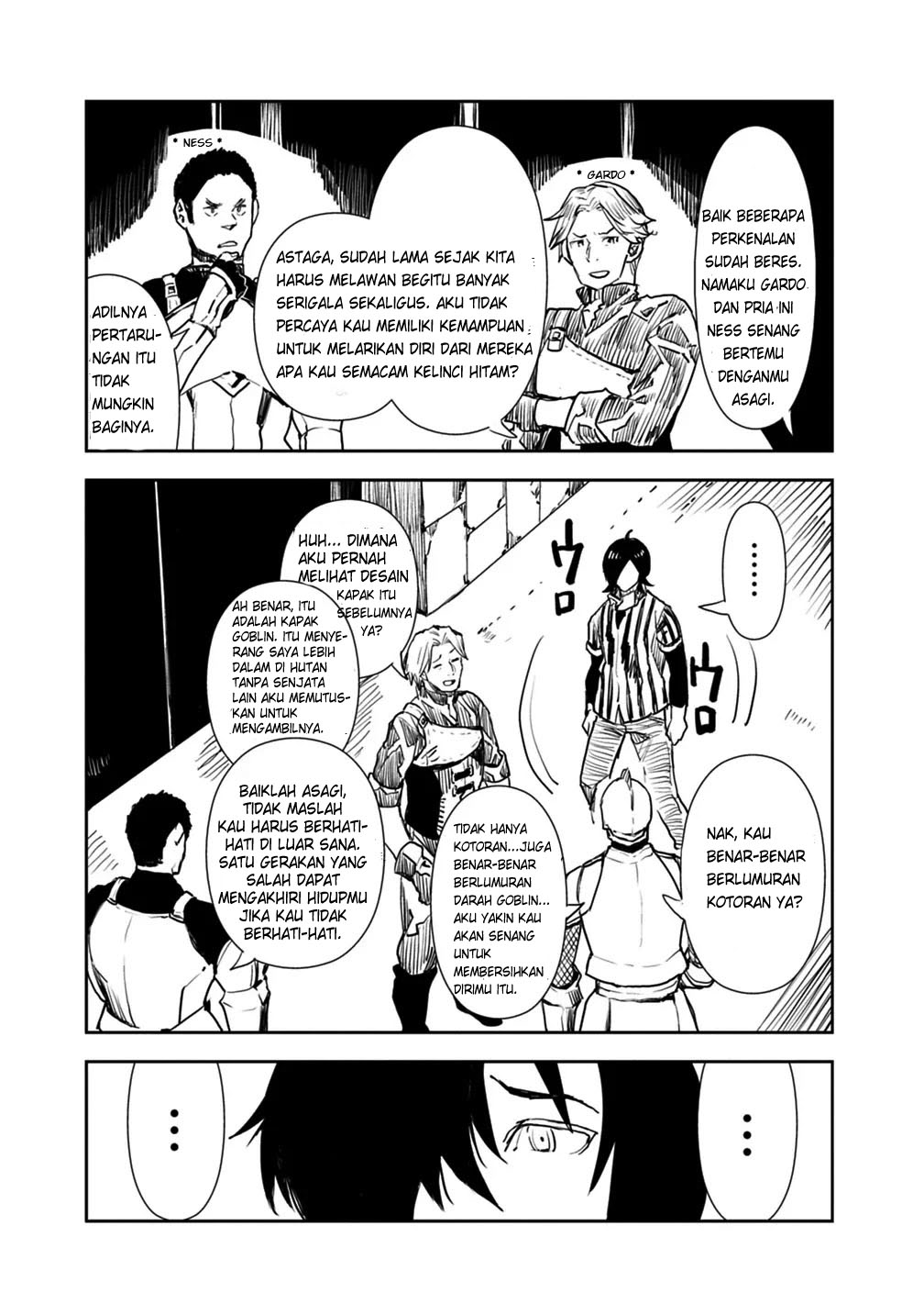 Isekai ni Kita Boku wa Kiyoubinbode Subaya-sa Tayorina Tabi o Suru chapter 1