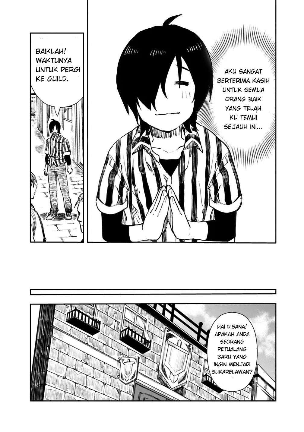 Isekai ni Kita Boku wa Kiyoubinbode Subaya-sa Tayorina Tabi o Suru chapter 1