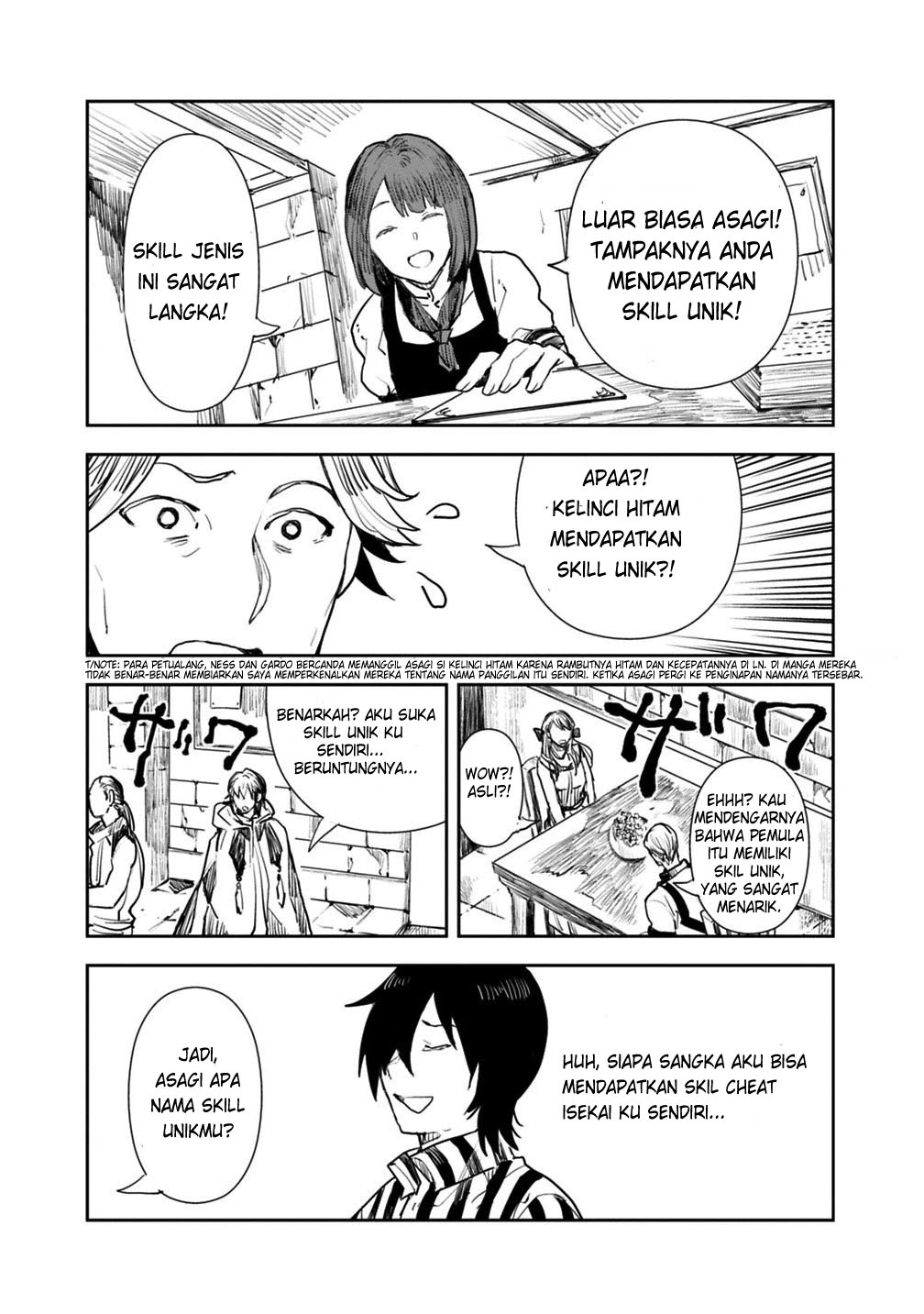 Isekai ni Kita Boku wa Kiyoubinbode Subaya-sa Tayorina Tabi o Suru chapter 1