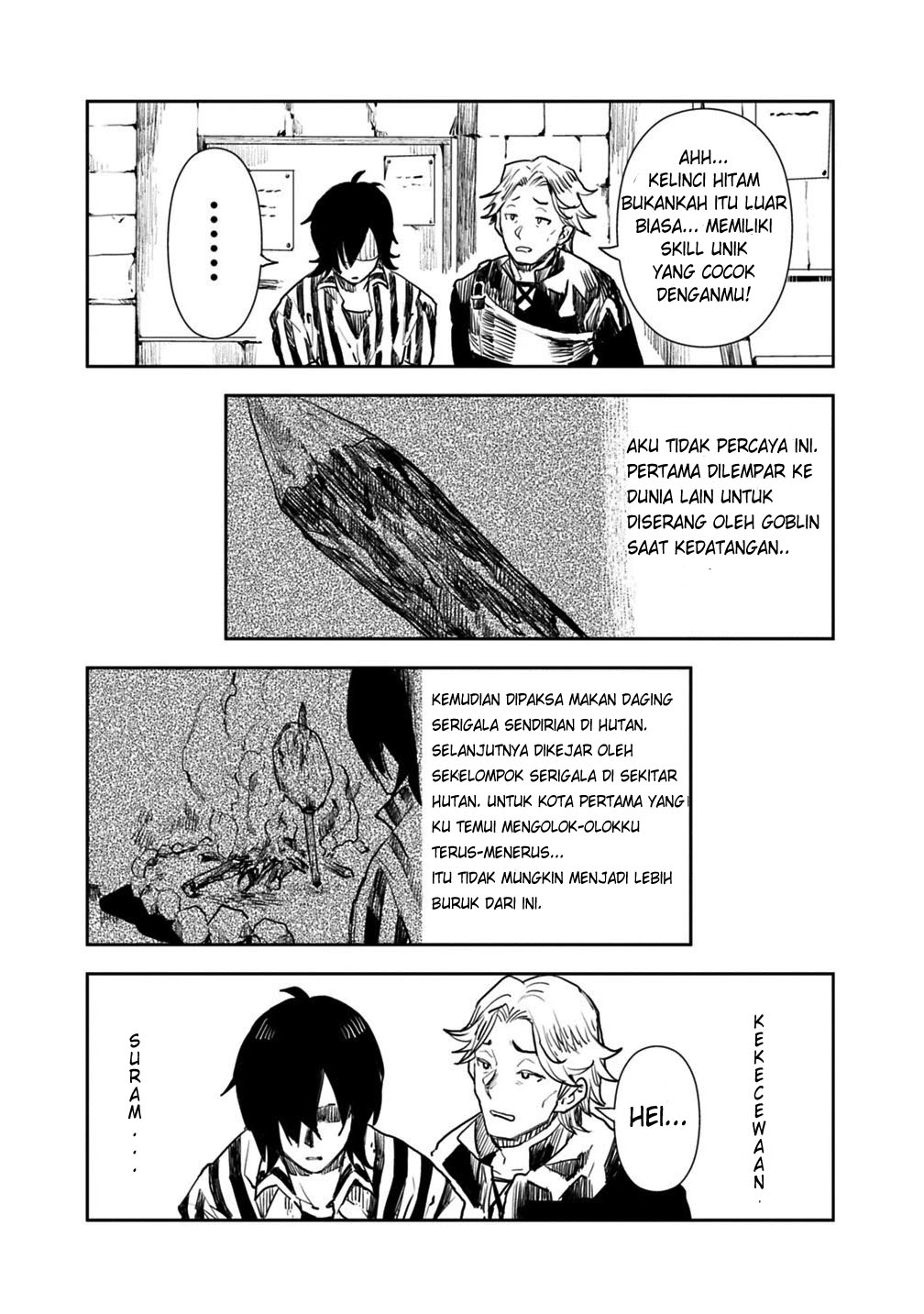 Isekai ni Kita Boku wa Kiyoubinbode Subaya-sa Tayorina Tabi o Suru chapter 1