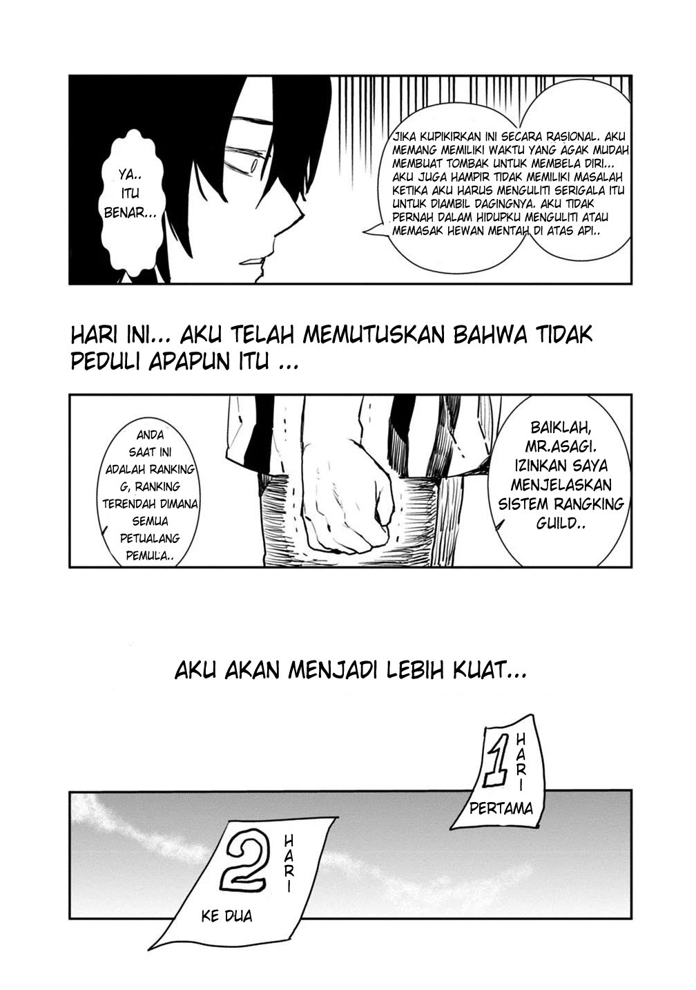 Isekai ni Kita Boku wa Kiyoubinbode Subaya-sa Tayorina Tabi o Suru chapter 1