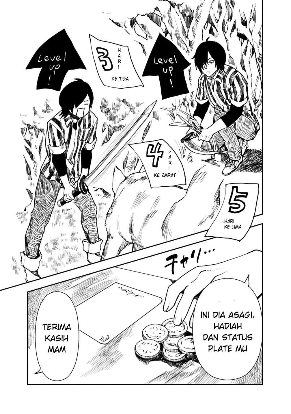 Isekai ni Kita Boku wa Kiyoubinbode Subaya-sa Tayorina Tabi o Suru chapter 1