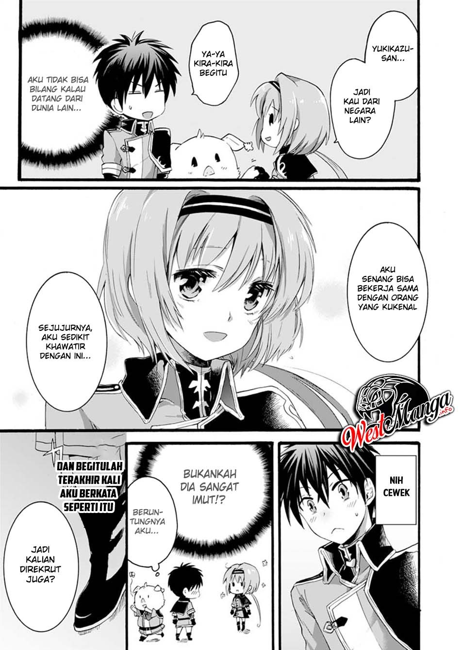 Isekai no Senshi toshite Kuni ni Manekareta kedo, Kotowatte Heishi kara Hajimeru Koto ni Shita Chapter 03 Bahasa Indonesia