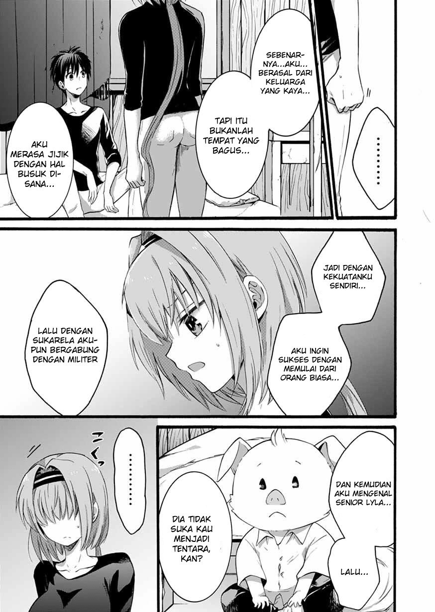 Isekai no Senshi toshite Kuni ni Manekareta kedo, Kotowatte Heishi kara Hajimeru Koto ni Shita chapter 5