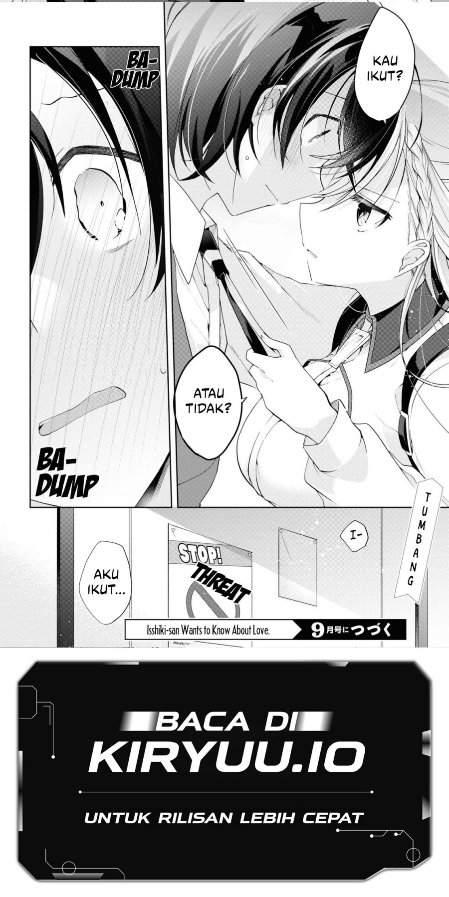 Isshiki-san wa Koi wo Shiritai Chapter 12 Bahasa Indonesia