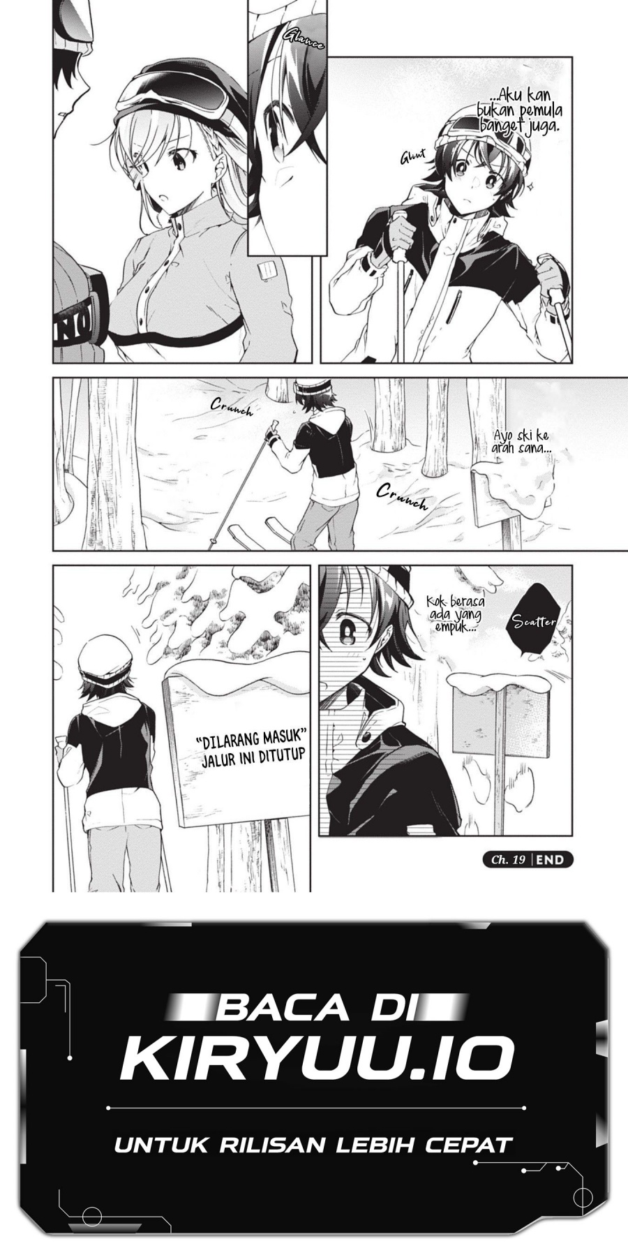 Isshiki-san wa Koi wo Shiritai chapter 19